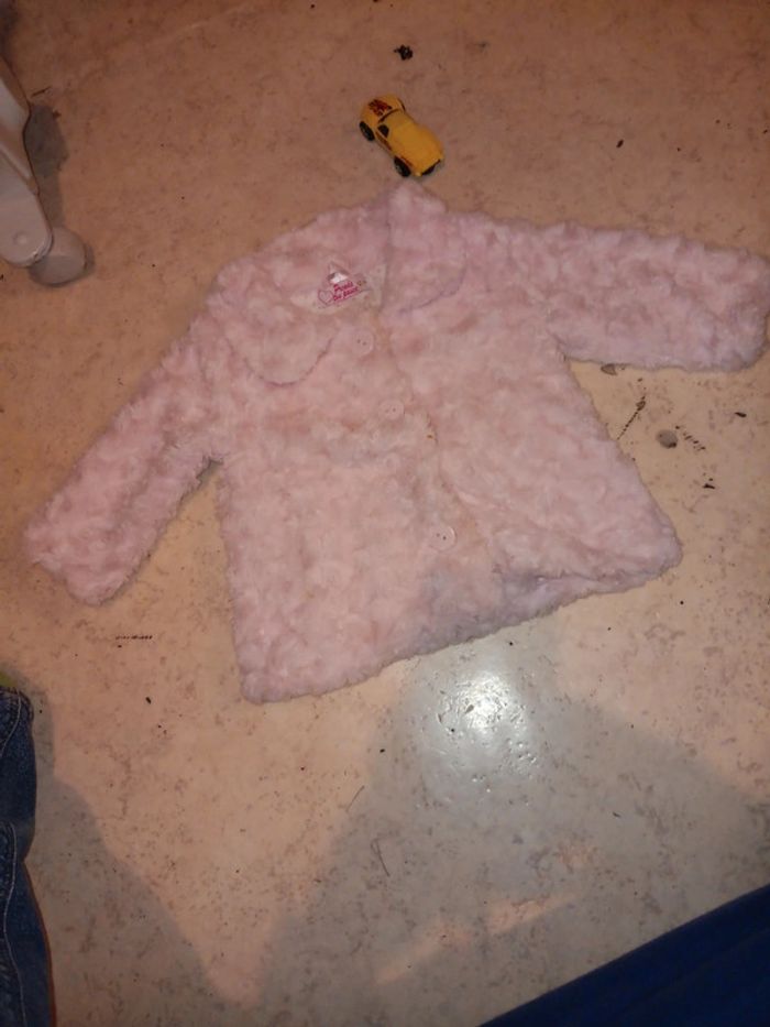 Veste légère 12 mois effet chantilly rose clair pas de vinted go