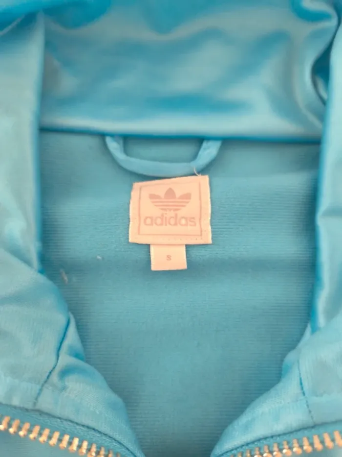 Veste Chile 62 - Adidas - Bleu clair - Taille S - photo numéro 6