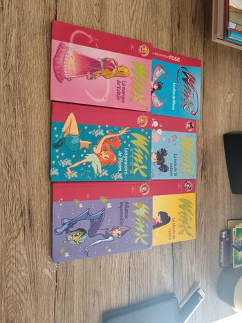 6 livre de poche pour fille winx club
