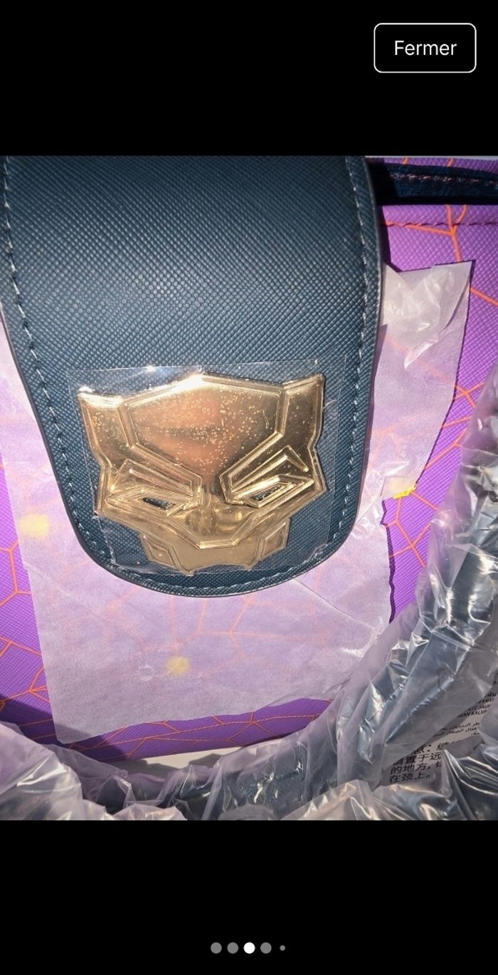 Sac à main Wakanda for ever/ Black panthère disneyland paris - photo numéro 3