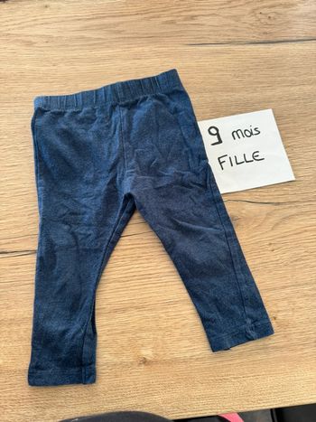 Leggins 9 mois fille