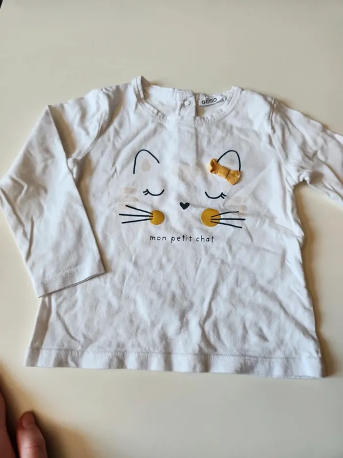 T-shirts gémo chats