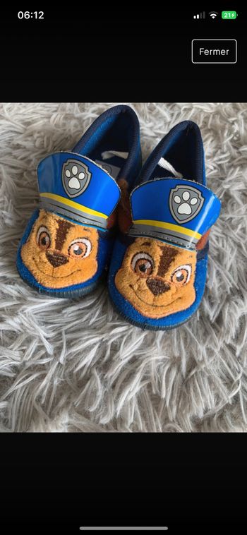 Chaussons pat patrouille