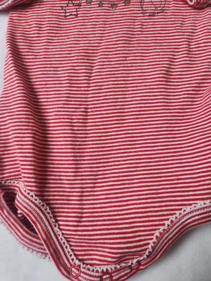 Joli body Petit Bateau bébé 9 mois manches longues automne hiver - photo numéro 3
