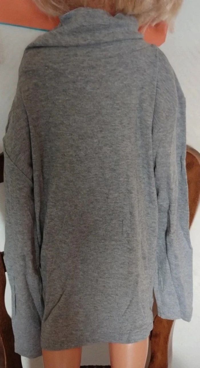 Tee shirt manche longue Col roulé - photo numéro 5