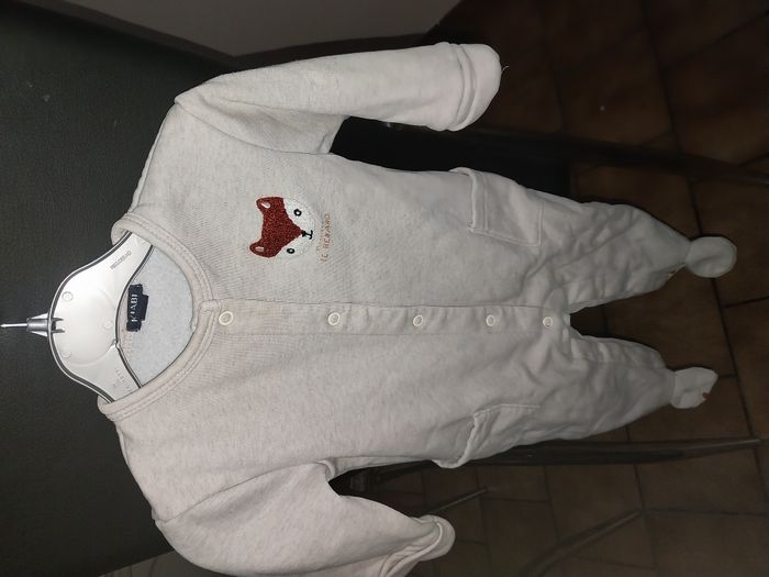 Pyjama beige 1 pièce - Kiabi