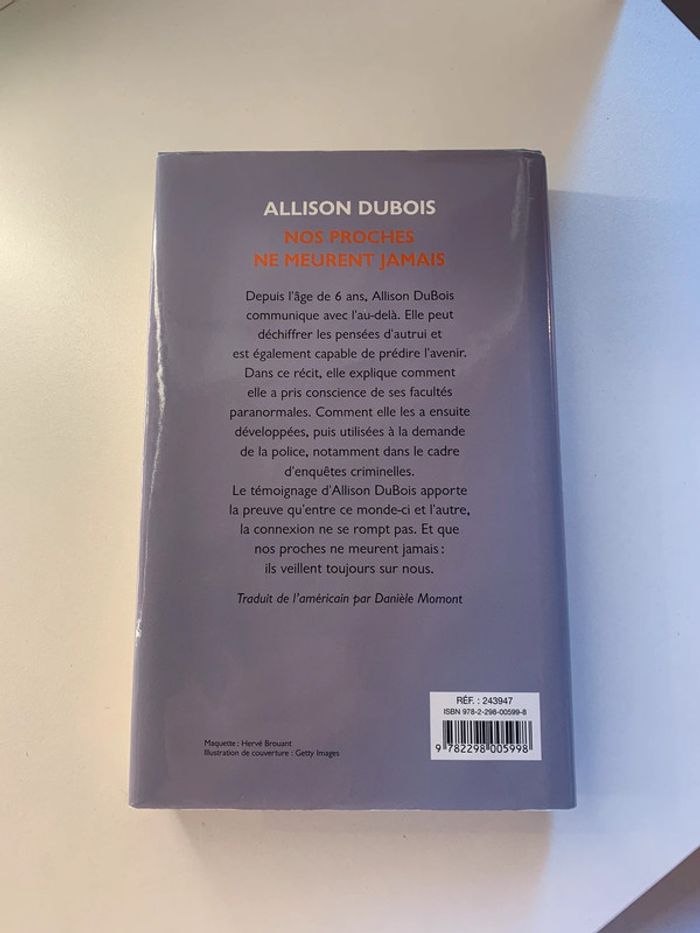 Nos proches ne meurent jamais - Allison Dubois - photo numéro 2