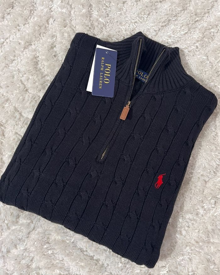 Pull polo Ralph Lauren torsadée - photo numéro 9