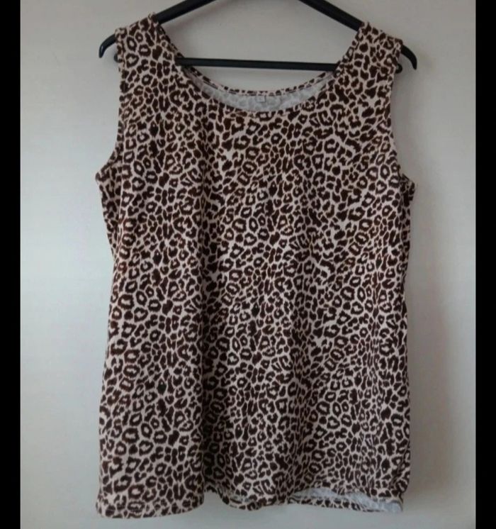 Débardeur leopard taille L