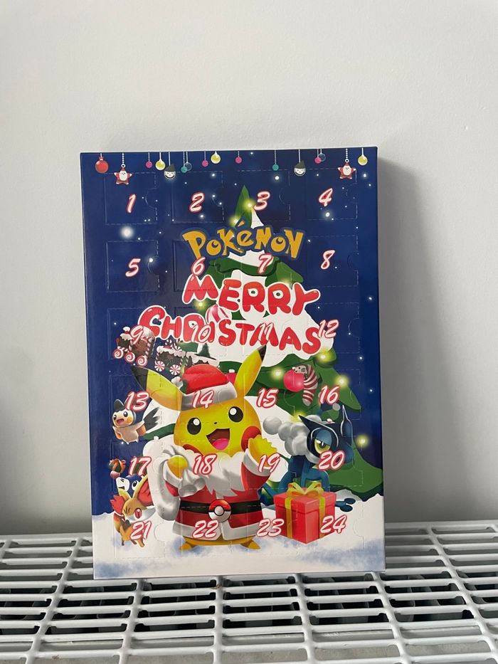Calendrier de l’Avent de Noël Pokemon