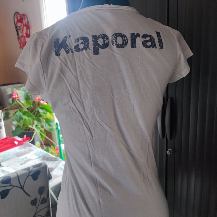 T-shirt blanc Kaporal taille S 36 - photo numéro 3