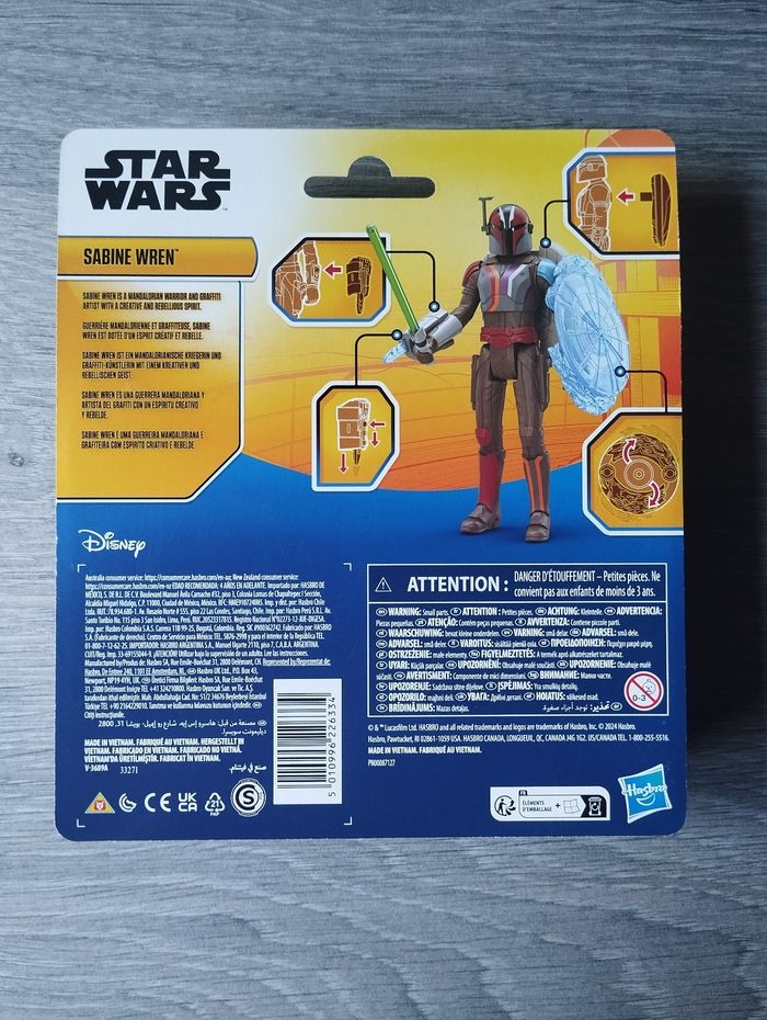 STAR WARS - Figurine Epic Hero Series Sabine Wren 10 cm + accessoires - photo numéro 2