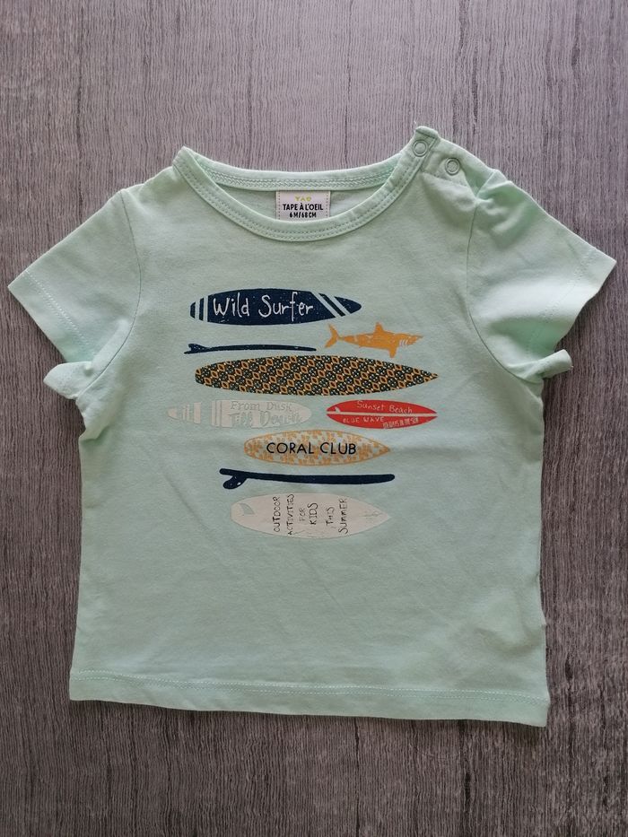 T. Shirt surf 6 mois