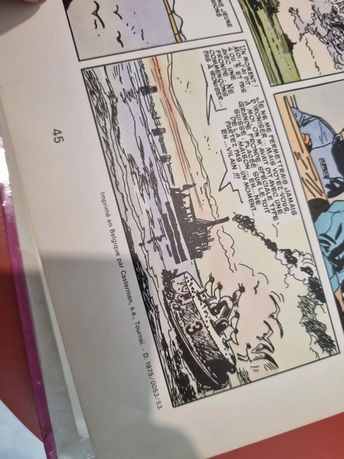 bd corto maltesse hugo Pratt l'ange à la fenêtre d'orient casterman 1975 - photo numéro 12