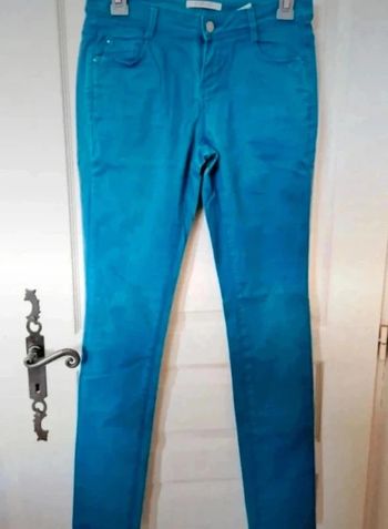 Pantalon bleu - Camaïeu