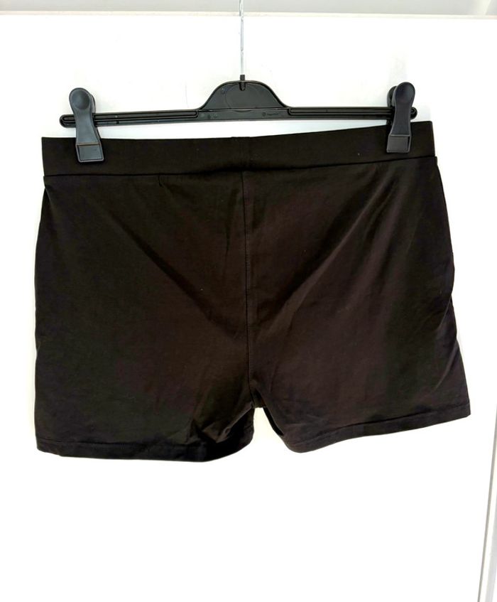 Short cycliste noir élastique grande taille 46/48 - photo numéro 3