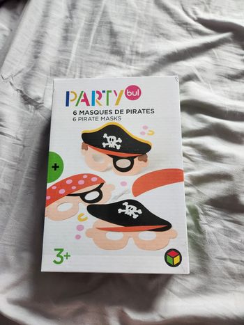 Kit masques pirates oxybul