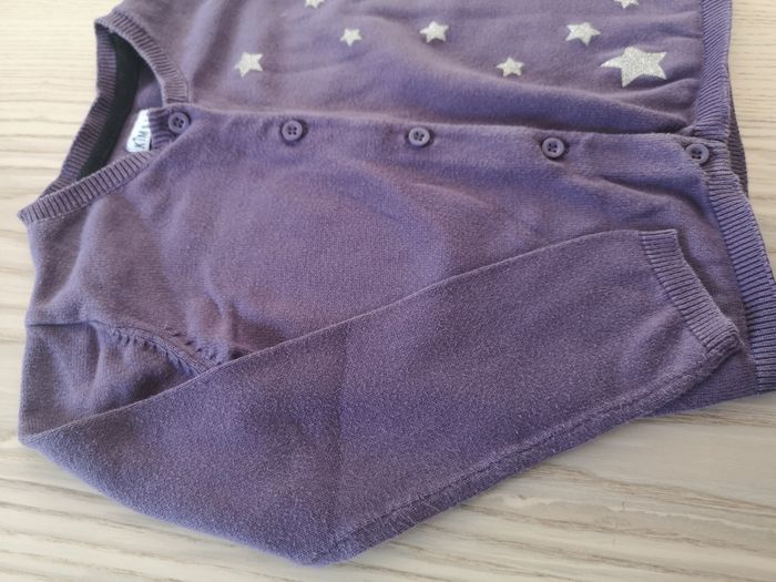 Gilet violet - photo numéro 4