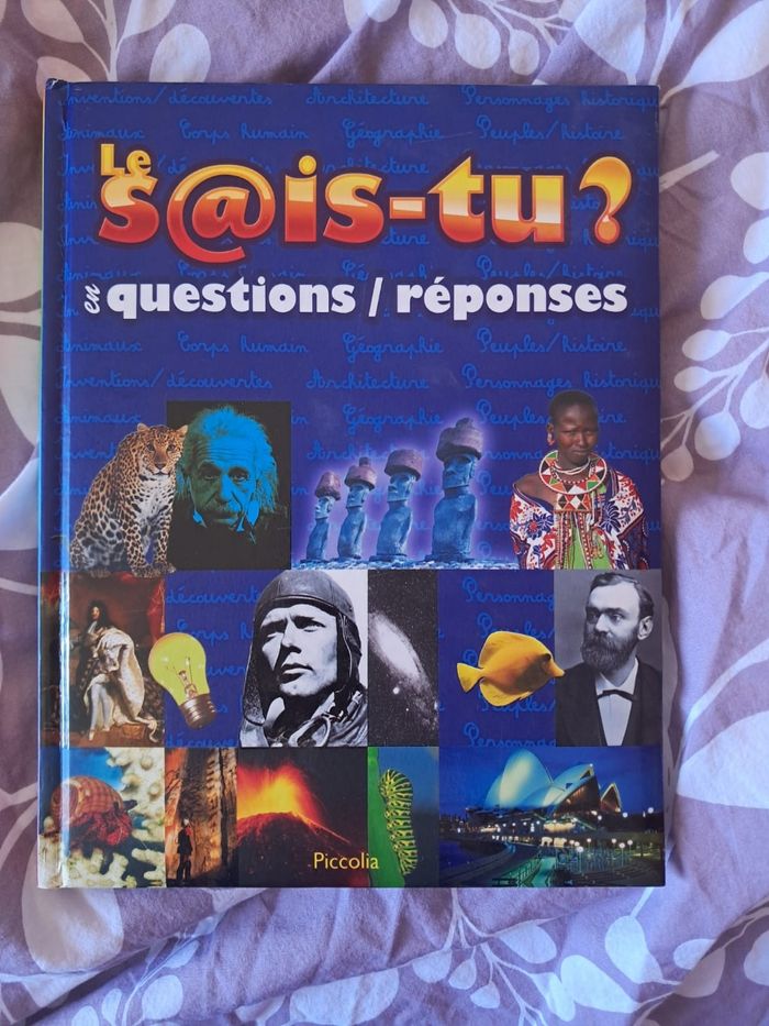 Livre le sais tu question réponses
