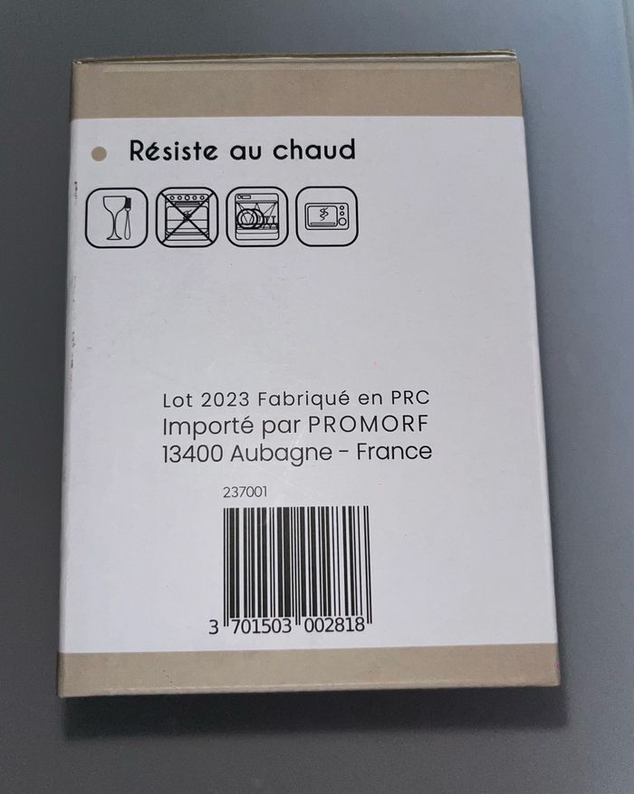 Verre buste homme - photo numéro 2