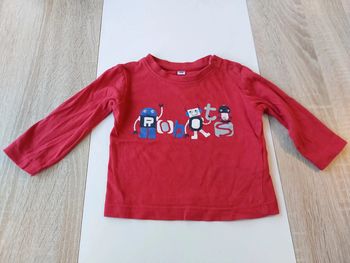 T-shirt manches longues robot