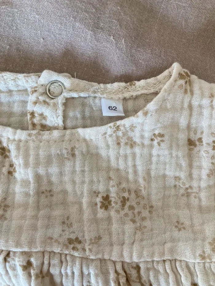 Blouse gaze de coton 6 mois - photo numéro 2