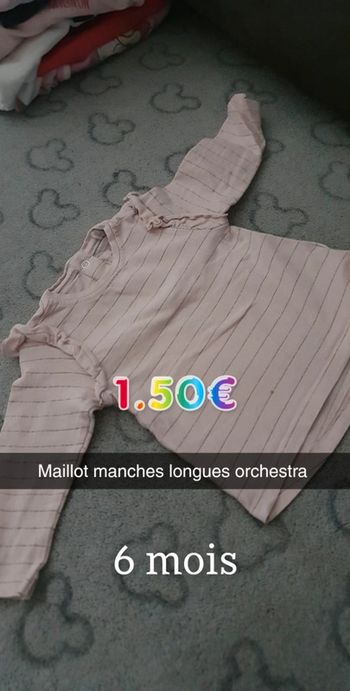 Tee-shirt fille orchestra