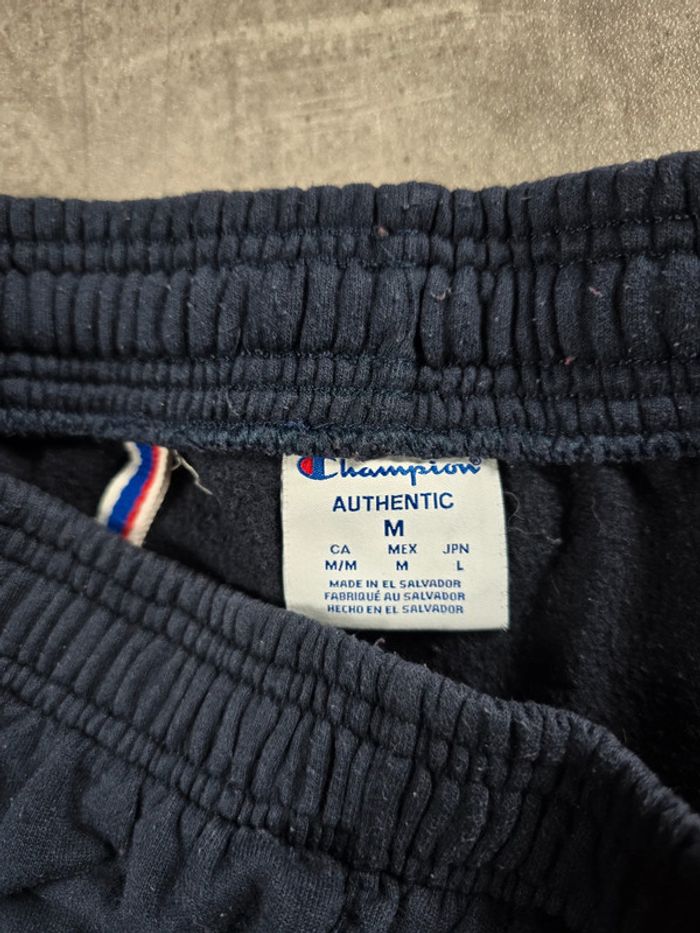 Pantalon de jogging Champion authentic sportwear marine taille M - photo numéro 5
