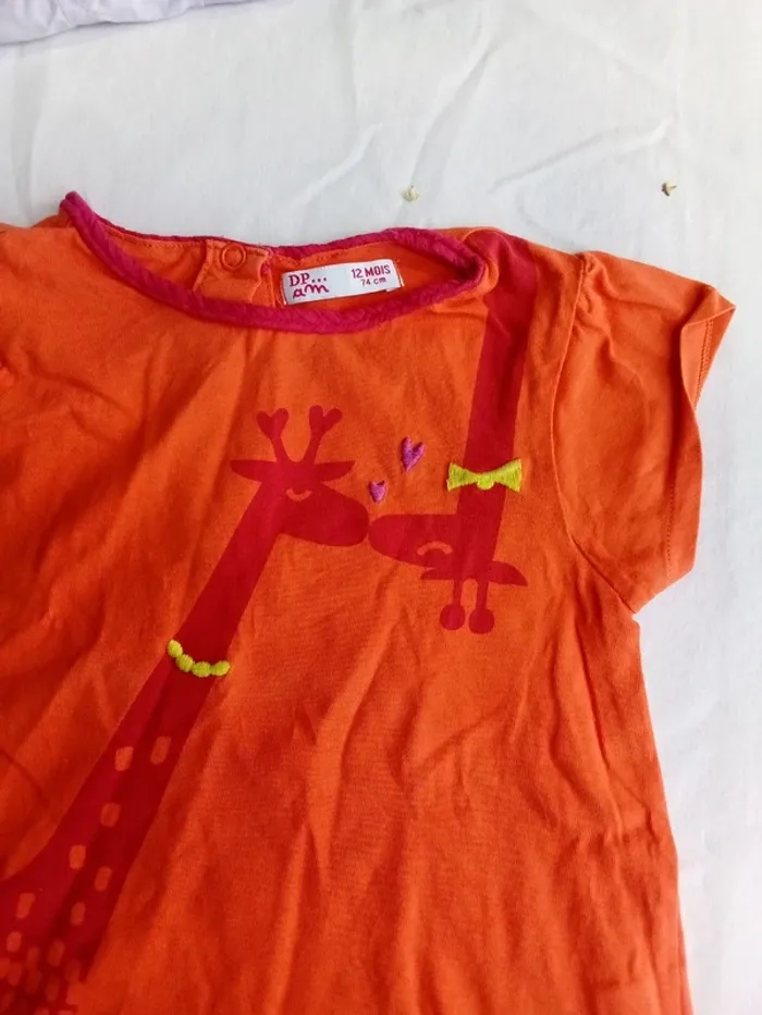 T shirt dpam 12 mois - photo numéro 2