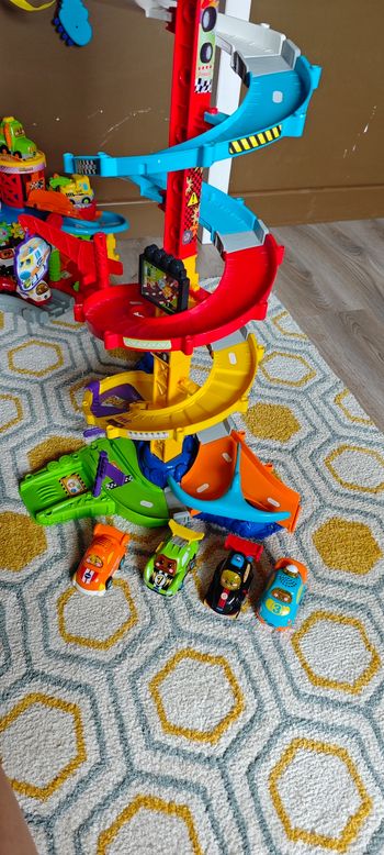 Méga circuit spirales 2 en 1