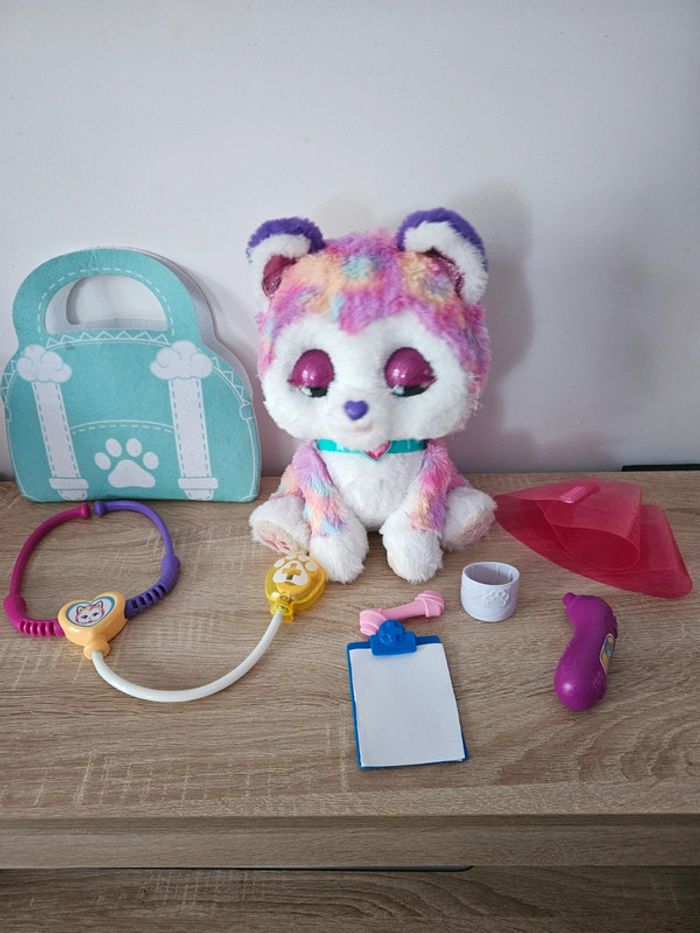 Peluche interactive - Rainbow mon Chiot Bobo - Vtech - photo numéro 2