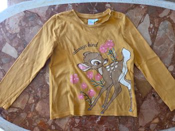 Tee shirt manches longues Bambi 3 ans