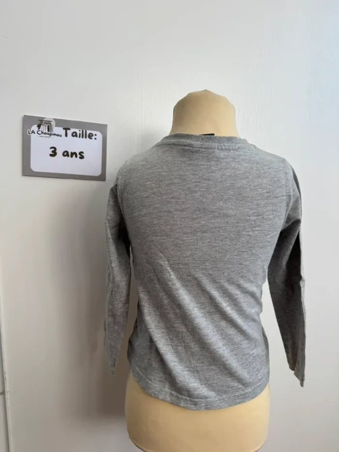 Tee shirt manches longues Cars - taille 3 ans 🌼 - photo numéro 2