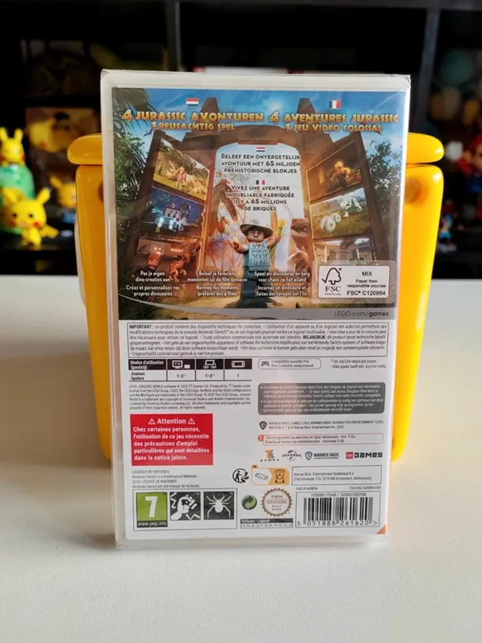Jeu pour Nintendo Switch - LEGO® Jurassic World / Neuf - photo numéro 2