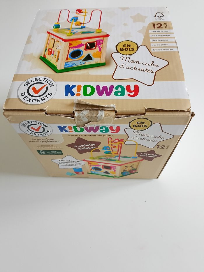 Mon cube d'activités kidway complet - photo numéro 2