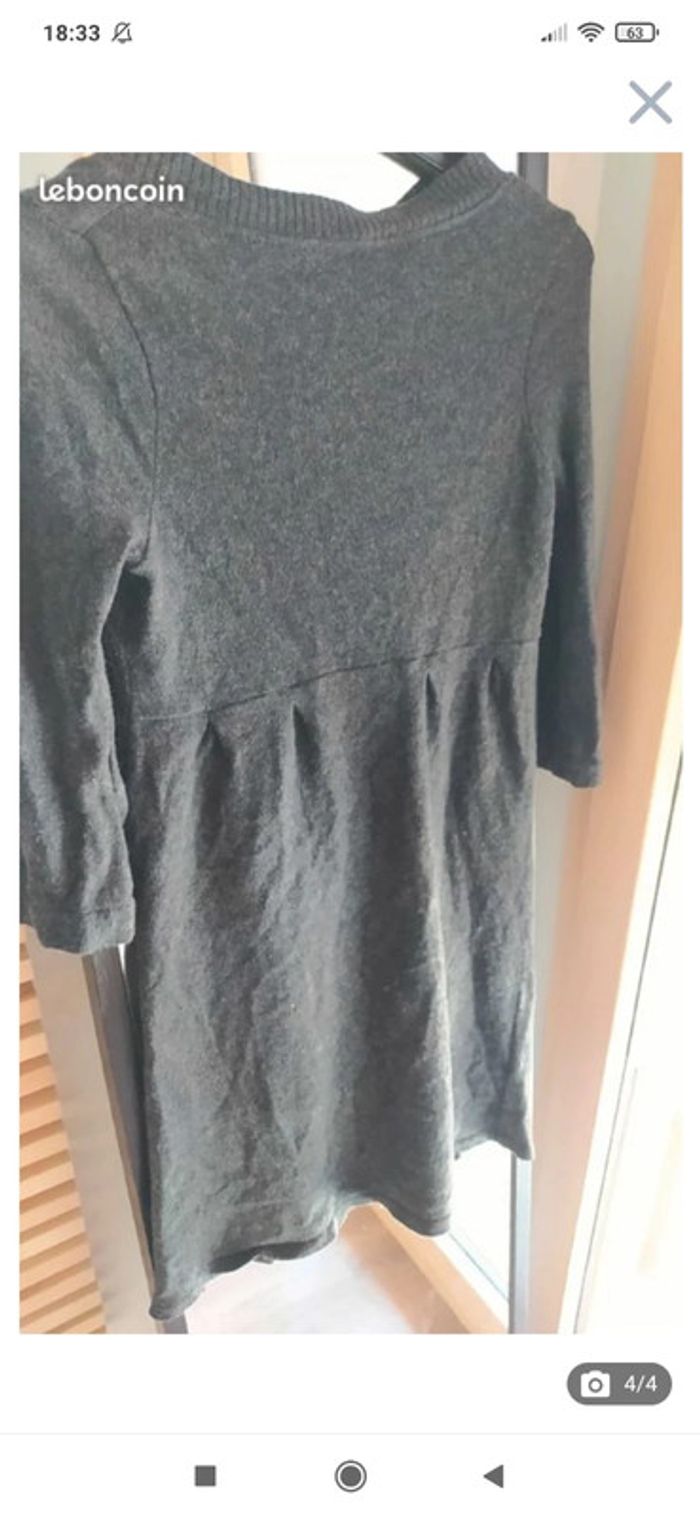 Gilet long gris - photo numéro 4