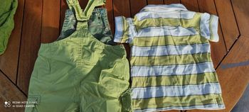 Ensemble Verbaudet polo + salopette