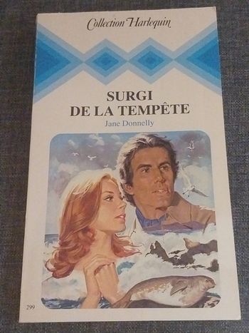 Surgi de la tempête Jane Donnelly harlequin 1982