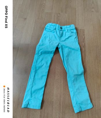 Pantalon vert slim