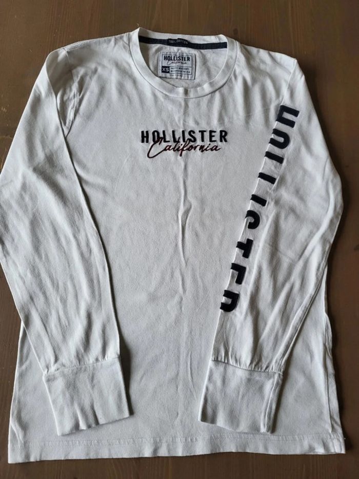 Tee shirt manches XS Hollister California