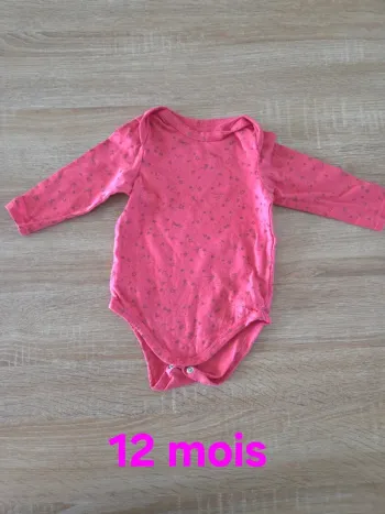 Body manches longues étoile 12 mois