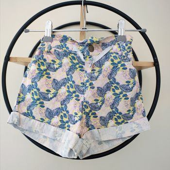 6 ans short avec ceinture 