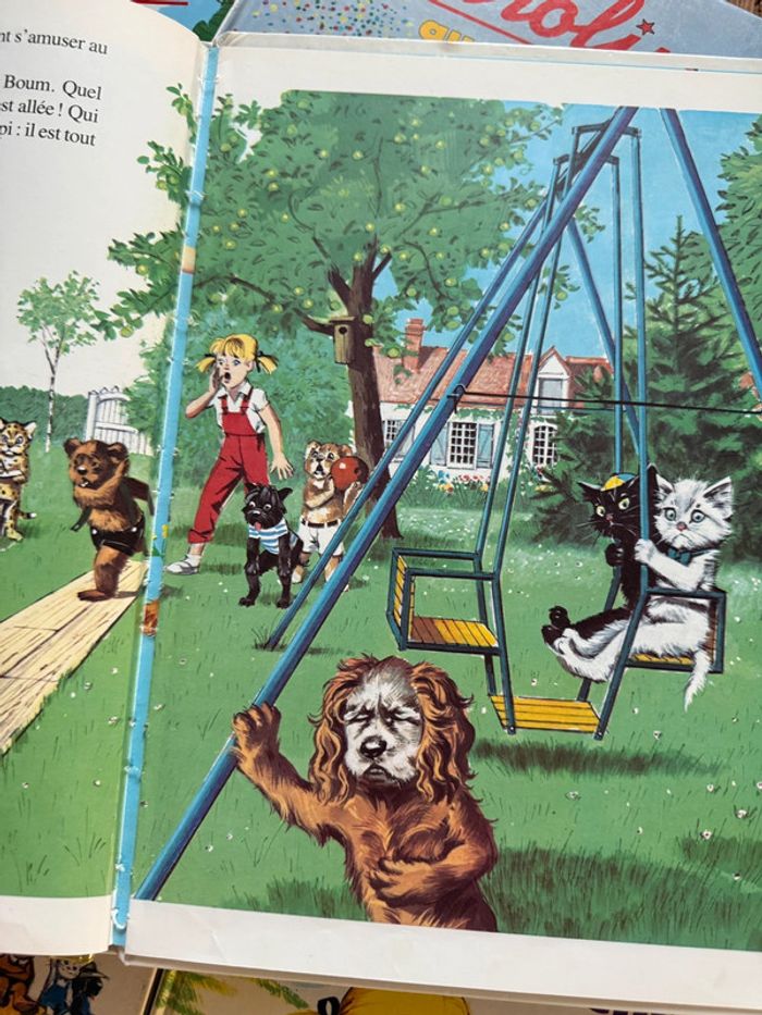 État satisfaisant moyen lot de 11 livres albums Caroline vintage Pierre Probst - photo numéro 13