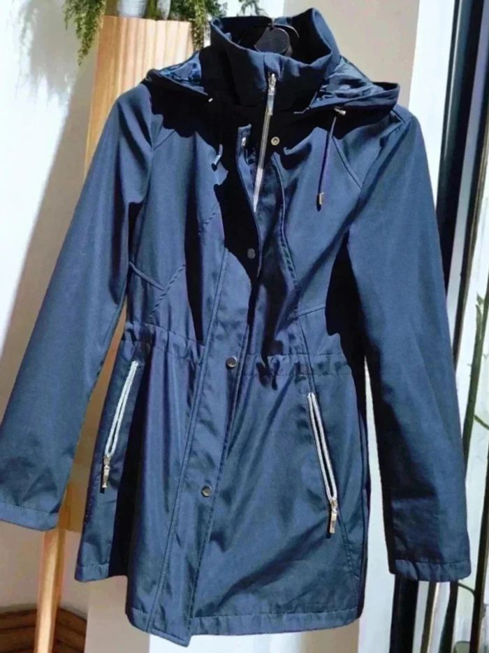 Parka neuf 🌹38 🌹 bleu marine