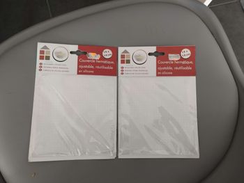 Couvercles réutilisables  neufs