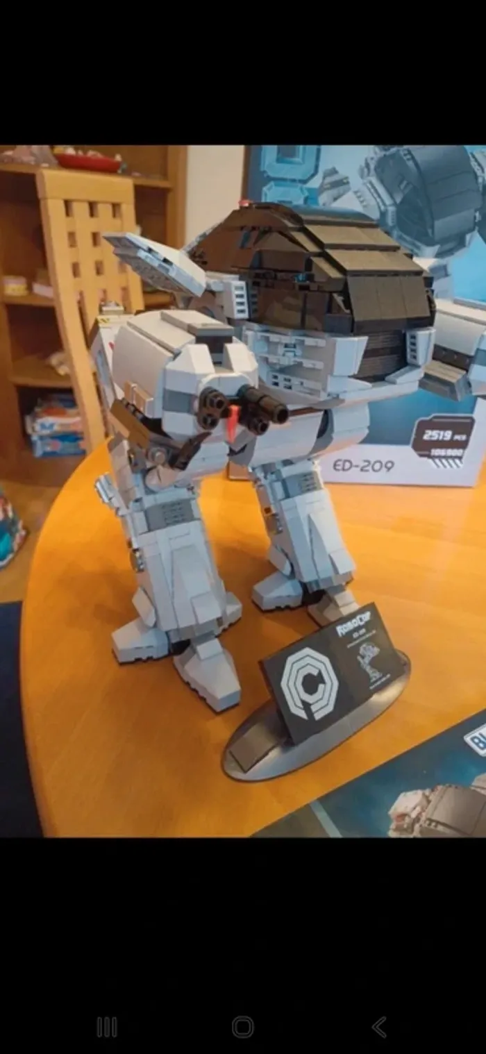 Blue Brixx Pro - ED-209 - Robocop - 2519 pièces - photo numéro 4
