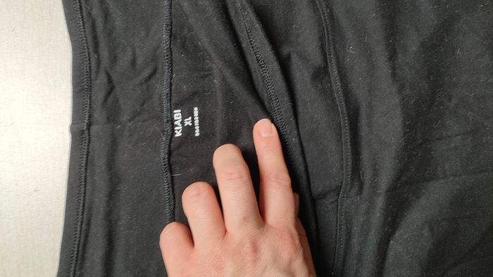 Jupe noire droite de grossesse - photo numéro 3