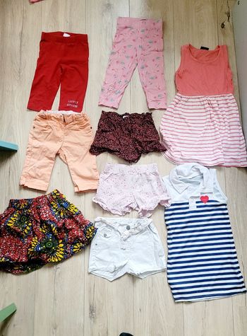 Lot vêtements 4 ans fille été 