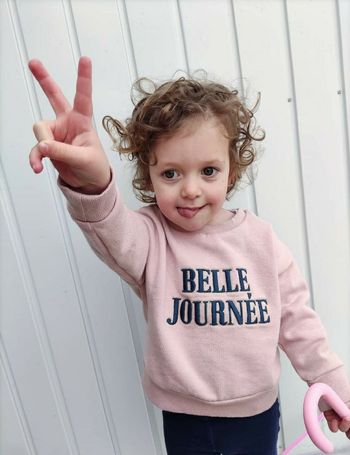 3 ans Pull sweat tape a l oeil ( pull uniquement)