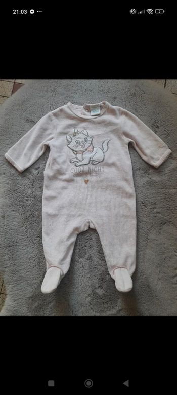 Pyjama une pièce disney 3mois